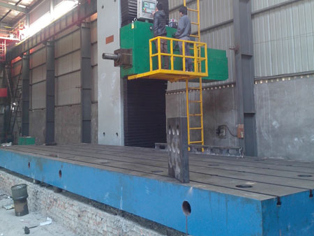 落地鏜床工作臺(tái) 鏜床工作